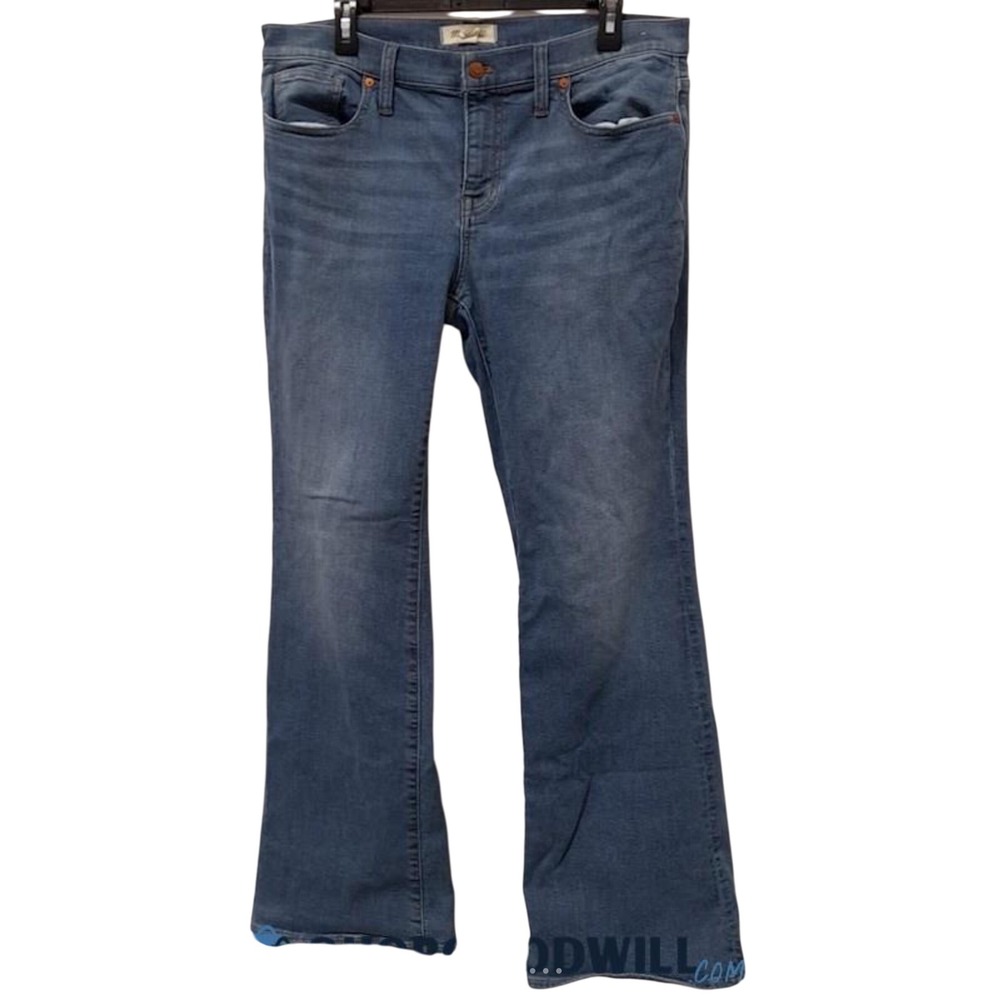 Madewell Flare Jeans High Rise Denim Blue Womens Jeans Size 32